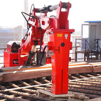Stationary Hydraulic Rockbreaker Boom