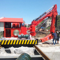 YZH Pedestal Rockbreaker Boom System