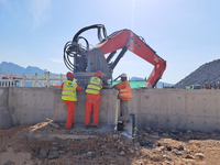 Fixed Hydraulic Rockbreaker Boom System