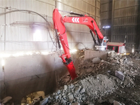 Static Hydraulic Rockbreaker Boom