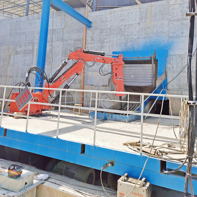 Stationary Rockbreaker Boom System – Advanced Rockbreaking Solution