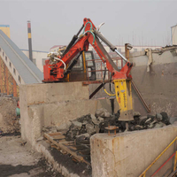 Rock Breaker Boom System for Jaw Crusher and Impact Crusher