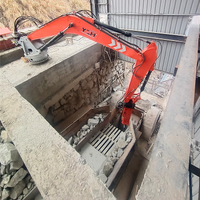 Pedestal Rock Breaker Boom System