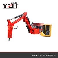 Pedestal Rock Breaker Booms System M440