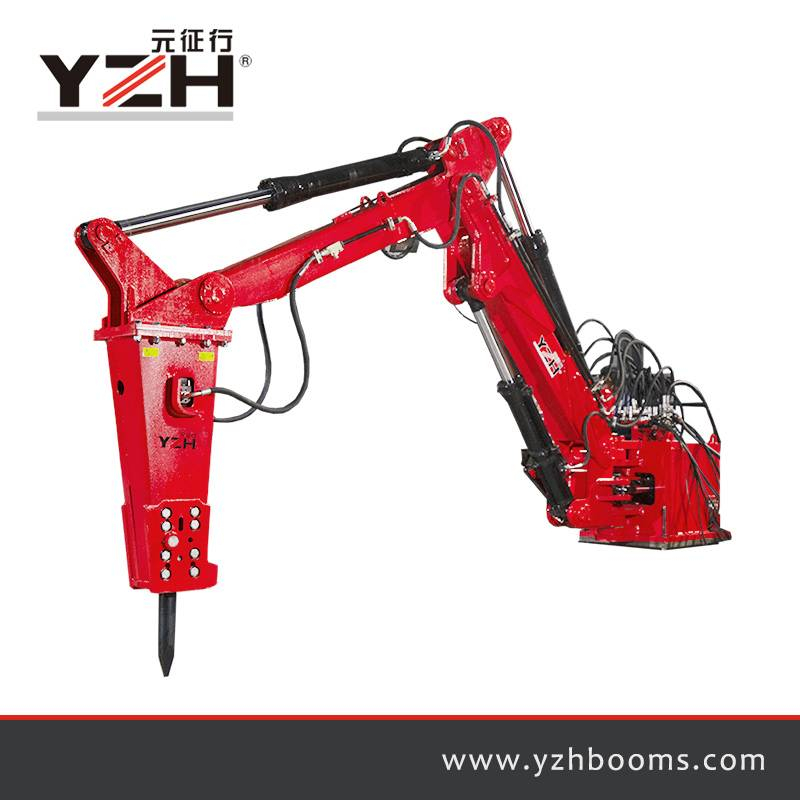 Pedestal Rock Breaker Booms System C500