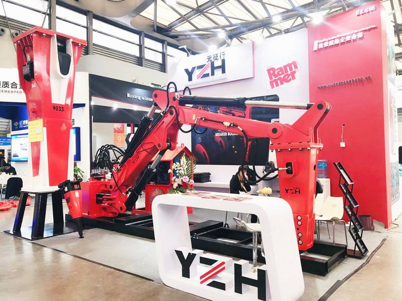 Much Attention Has Been Paid To YZH Brand Pedestal Rockbreaker Boom Systems
