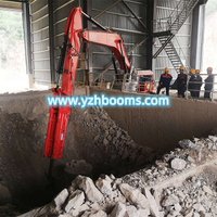 YZH WHB710 Pedestal Rock Breaker Boom for Gyratory Crushers