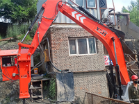 WHC1070 Fixed Pedestal Rockbreaker Boom