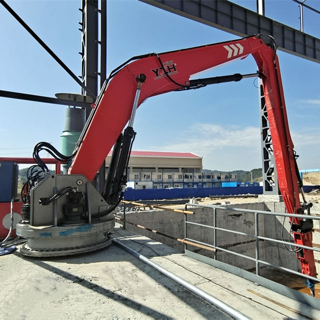 China Crusher-Mounted Pedestal Boom Rock Breaker System