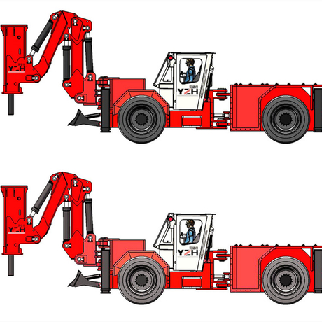 China YZH Mobile Rockbreaker