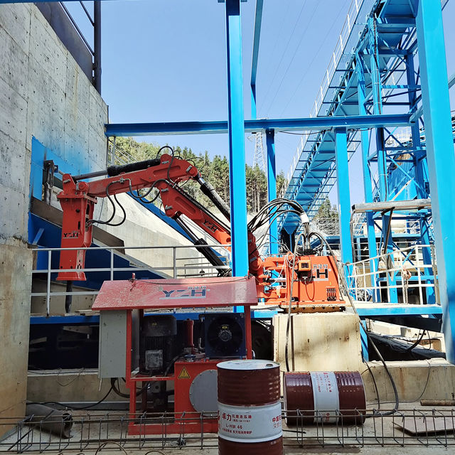 Stationary Rockbreaker Boom System – Advanced Rockbreaking Solution
