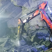Fixed Rockbreaker Boom Systems