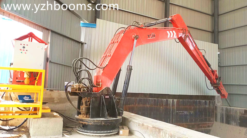 YZH Pedestal Breakers Boom System Was Delivered To Panzhihua Mining Company