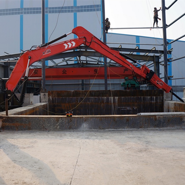 YZH Remote-Operated Stationary Rock Breaker Boom System with Extended Reach