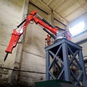 Pedestal Boom Rockbreaker System – Engineered for Precision, Power, and Productivity