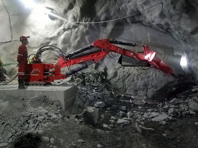 rockbreaker system