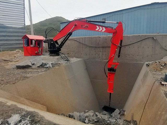 pedestal boom system
