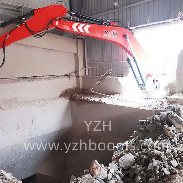 YZH Cement Applied Rock Breaker Boom System
