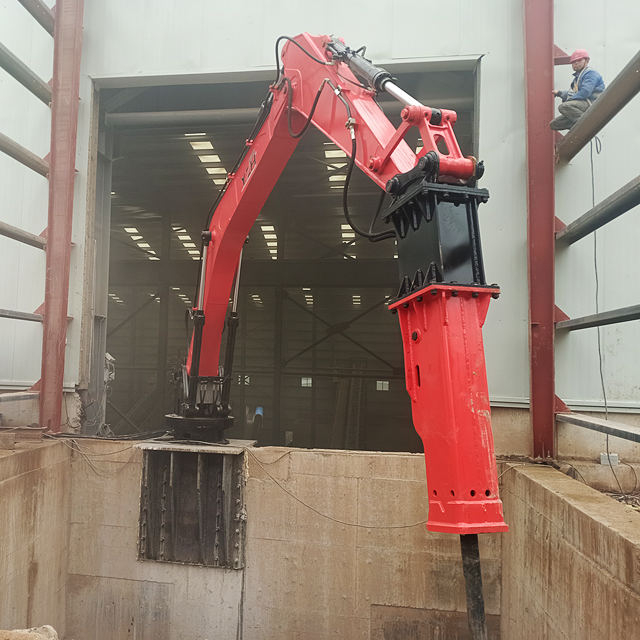 YZH High-Efficiency Stationary Rockbreaker Booms for Quarries
