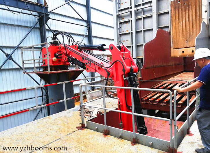 YZH Successfully Delivered Fixed Type Hydraulic Rockbreaker Boom Systems-3