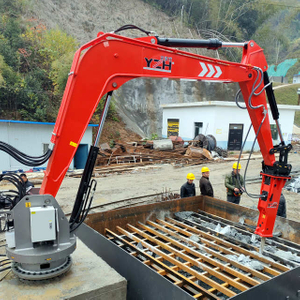 YZH Stationary Pedestal Boom System for Rock Breaking in Mining Site