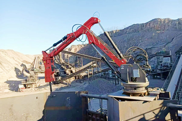 pedestal boom system