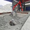 YZH Stationary Pedestal Rock Breaker Boom System for Gyratory Crusher