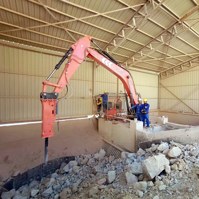 YZH Static Rockbreaker System–Engineered for Uninterrupted Crushing