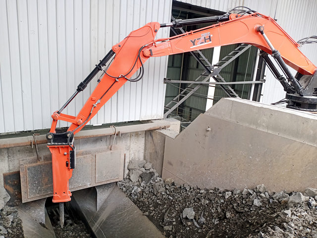 rock breaker system