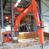 Stationary Rock Breaker Boom System
