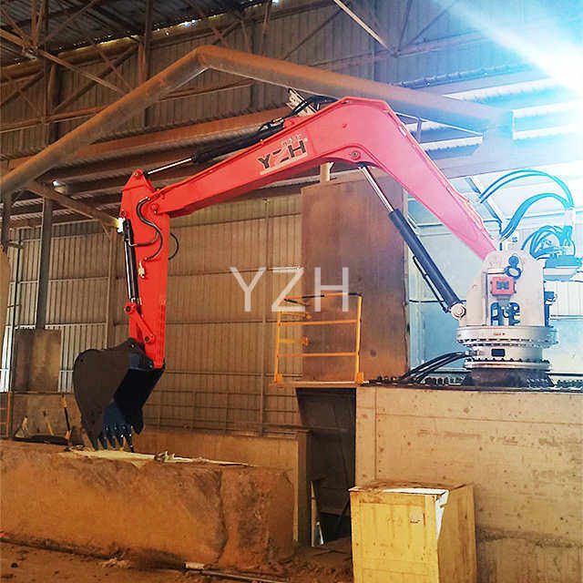 YZH Pedestal Rock Breaker System with Bucket