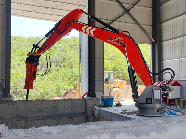pedestal boom system