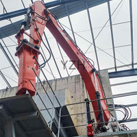 YZH Electric-powered Rock Breaker System of 360° Rotation for Stationary Primary Crushing Plants
