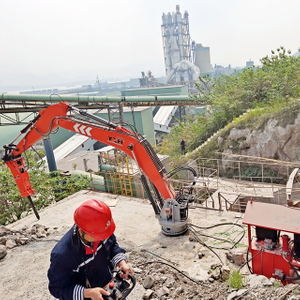 YZH Advanced Stationary Rockbreakers with Powerful Hydraulic Hammer