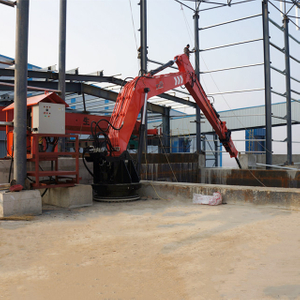 YZH Remote-Operated Stationary Rock Breaker Boom System with Extended Reach