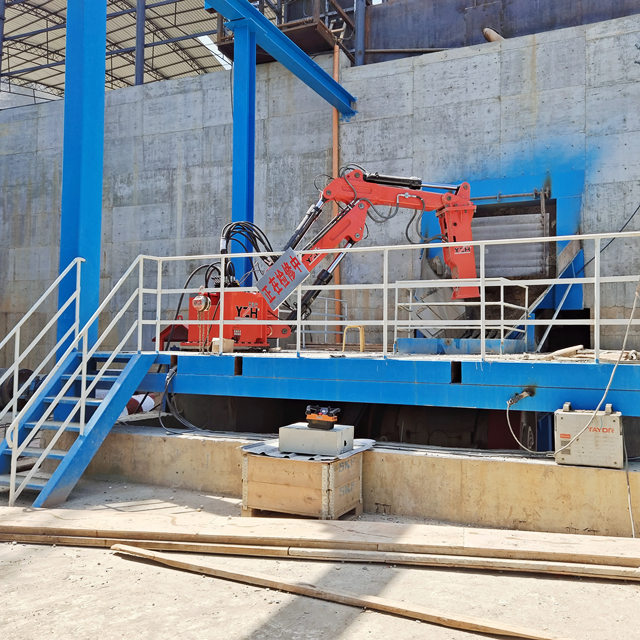 Stationary Rockbreaker Boom System – Advanced Rockbreaking Solution
