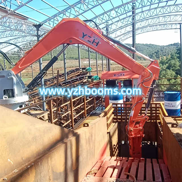 YZH Fixed Rock Breaker Booms for Protecting Crusher from Blockage of Oversize Rocks