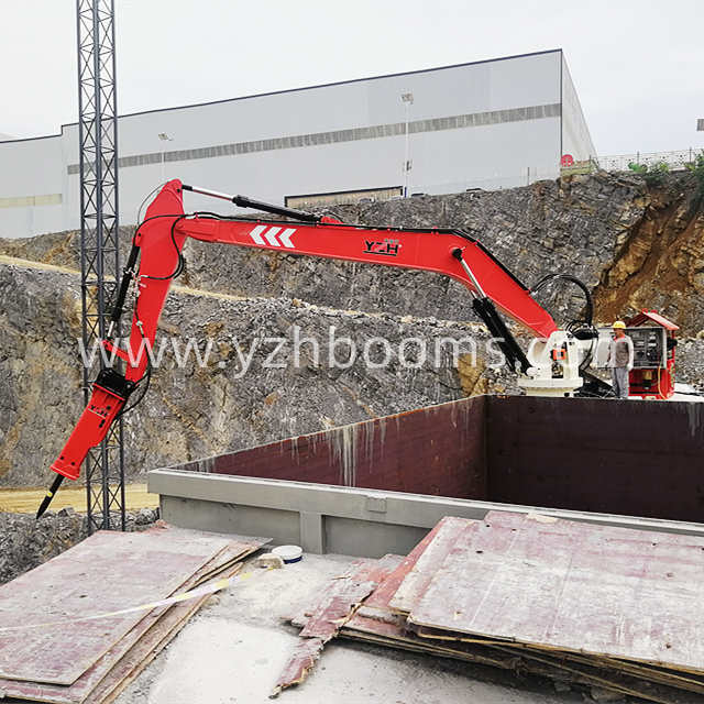 YZH High-quality Stationary Boom System for Mining Site