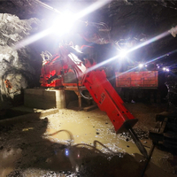 Pedestal Booms Rock Breaker System