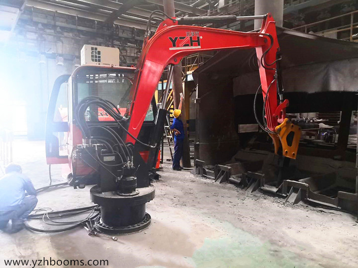 YZH Successfully Delivered The Third Pedestal Boom Breaker To Zhongfu Industrial-2