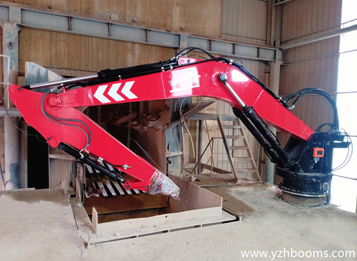 Pedestal Rock Breaker Boom System Was Successfully Delivered To Liaoning Tongfei Mining Company-3