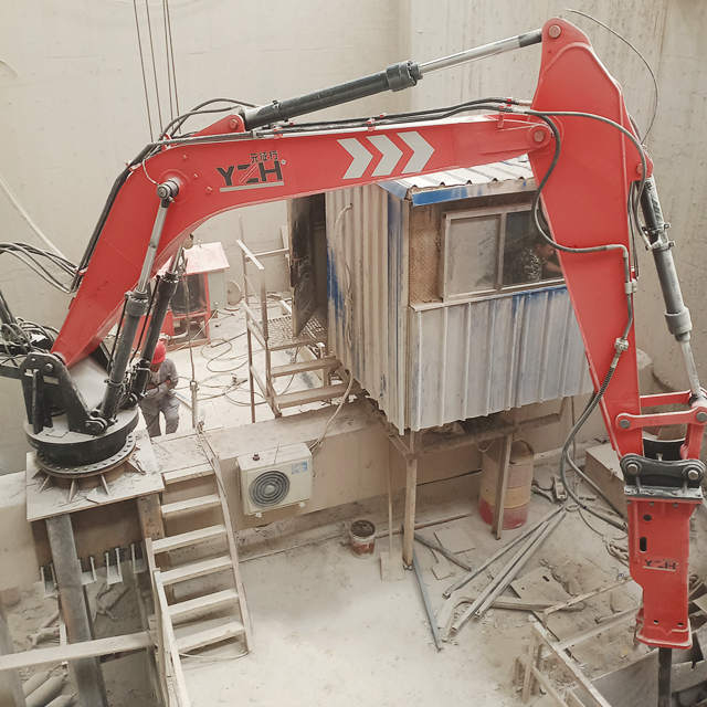 YZH Maintenance-Friendly Static Rock Breaker System in Mining Industry
