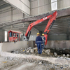 YZH Stationary Pedestal Rockbreaker Boom System Mounted at Gyratory Crusher Cavity