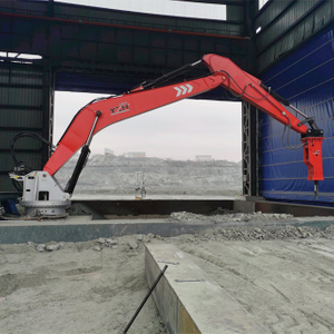 YZH Stationary Pedestal Rock Breaker Boom System for Gyratory Crusher