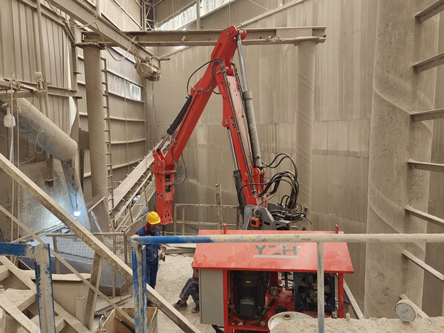 pedestal boom system