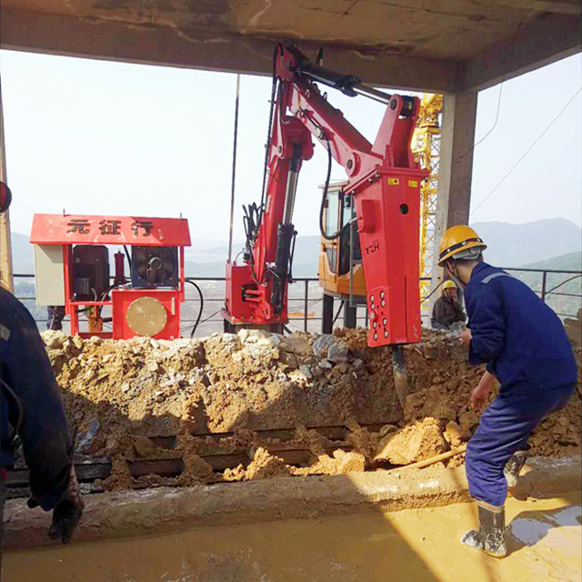 Underground VS. Surface Pedestal Rock Breaker Boom System