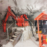 YZH Rock Breaker Boom System Applied to Underground Mining