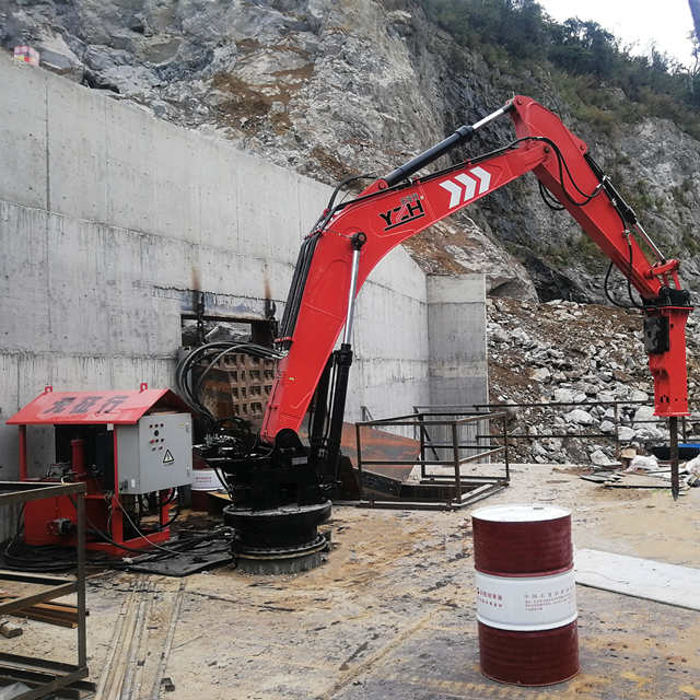 YZH High-Efficiency Pedestal Rockbreaker Booms for Mining Industry