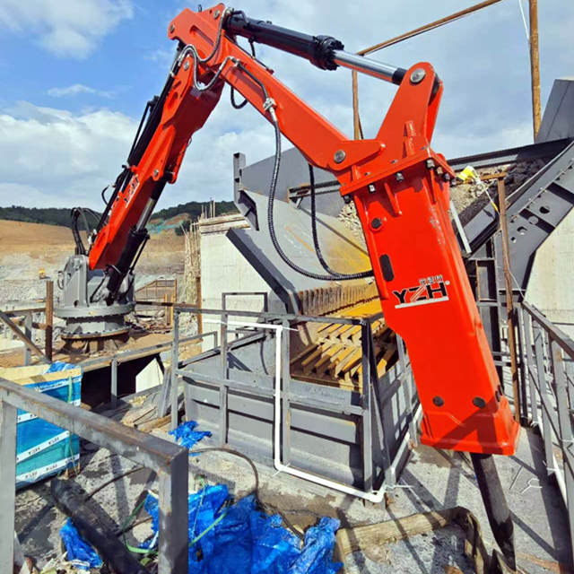 YZH BH Series Pedestal Rockbreaker Boom System for Efficiently Crushing