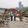 YZH Hydraulic-Powered Fixed Rock Breaker System for Crushing Equipment